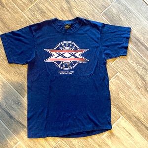 Super Bowl XX 1986 New Orleans Women’s Large Tee Shirt Vintage Single Stitched